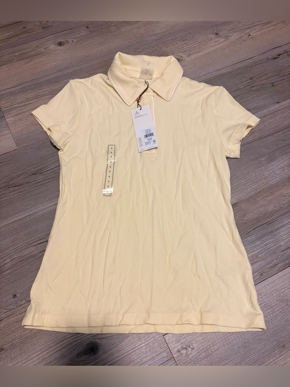 CALIA polo short sleeve golf shirt small new with tags